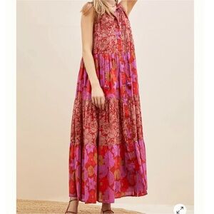 Carolina K Anthropologie Virginia Maxi Dress XS